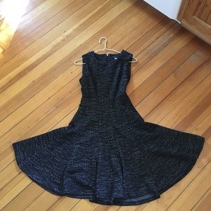 Tommy Hilfiger fit and flare black & charcoal